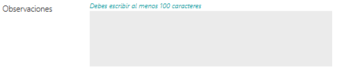 Limite observaciones